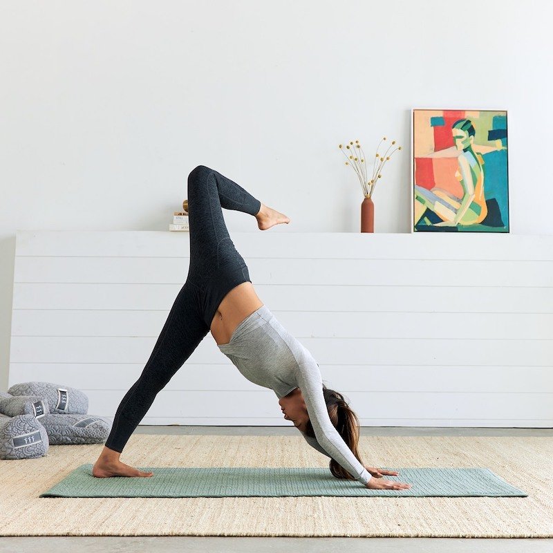 What Is An Organic Cotton Yoga Mat Really Like? Our Editors Review  Brentwood Home's New Yoga Collection - The Good Trade