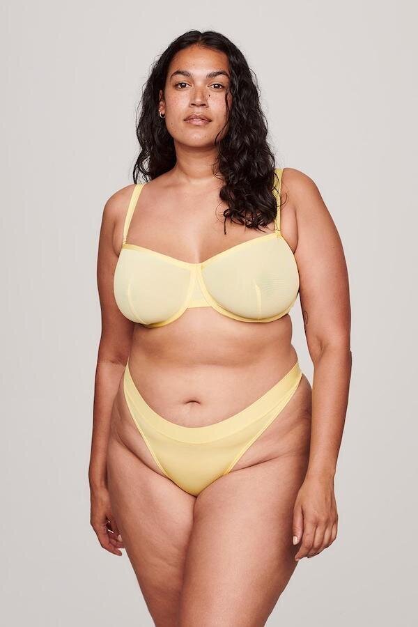 Plus Size Figure Types in HH Cup Sizes Half Cup Bras