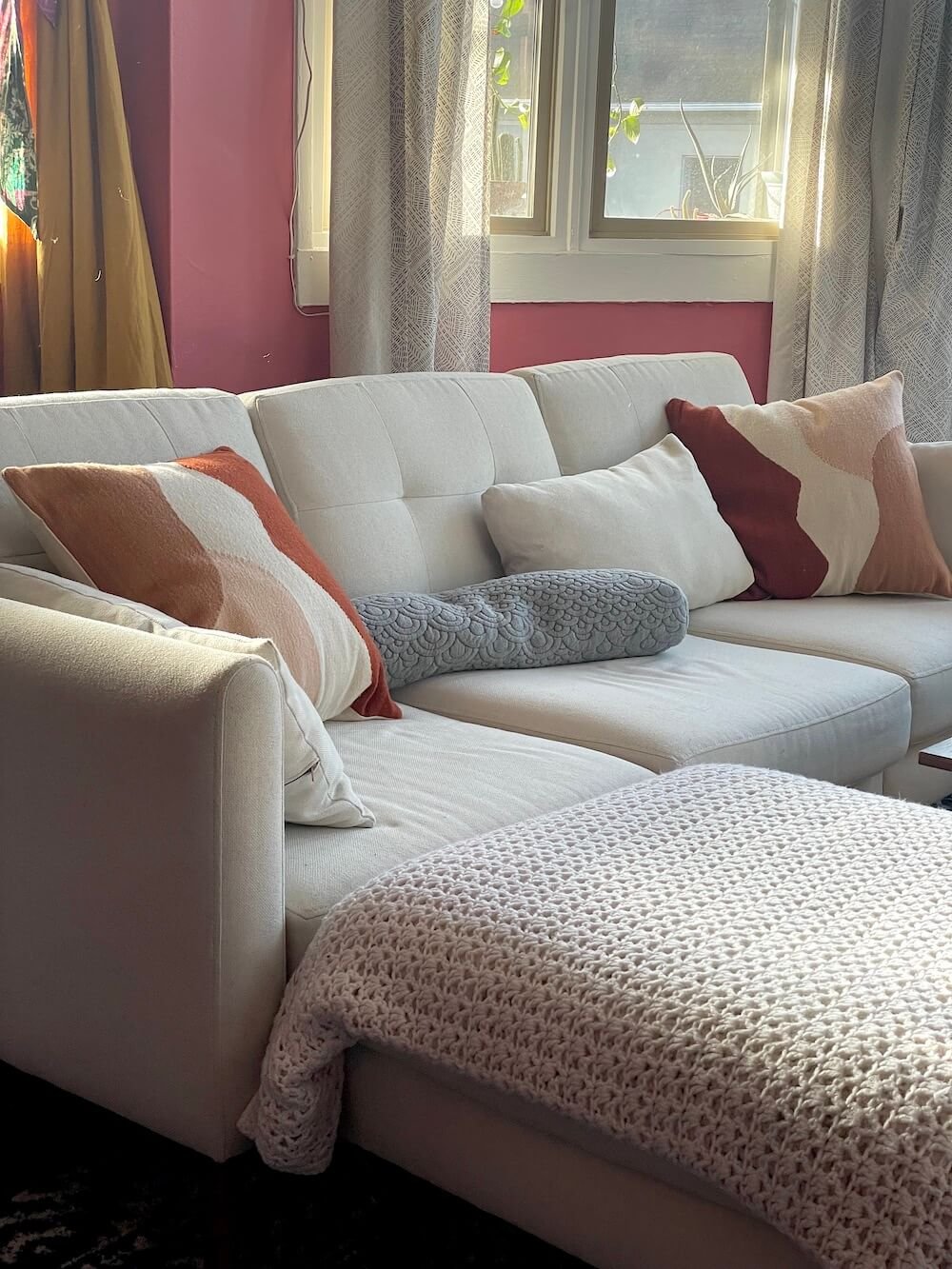 Cozy up your couch with these back-support cushions