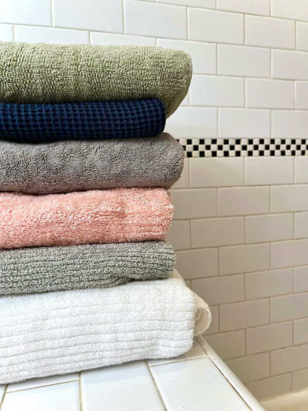 Cozy Organic Cotton Bath Towels