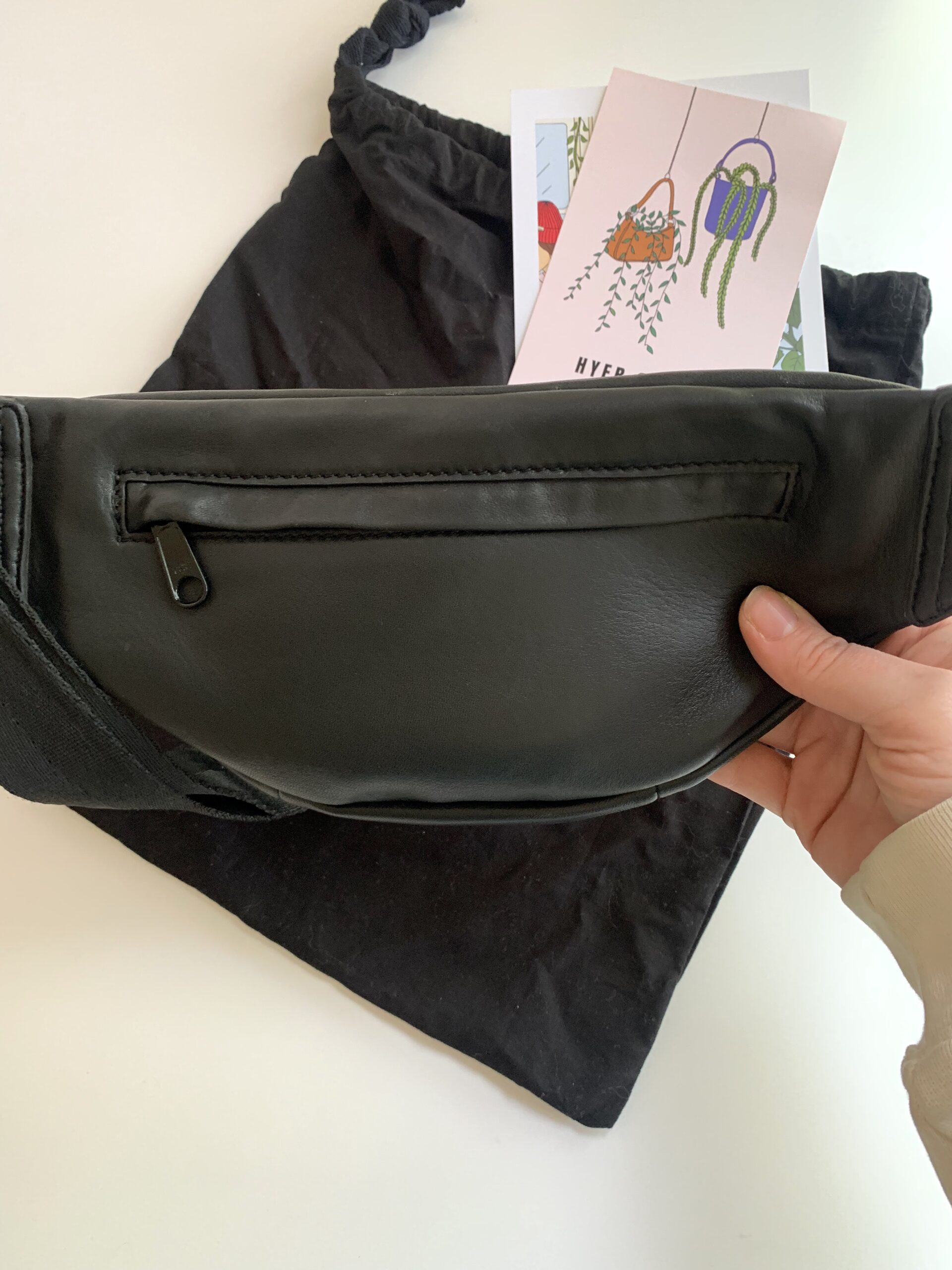 Here's a novel idea: the belt bag as life-changer