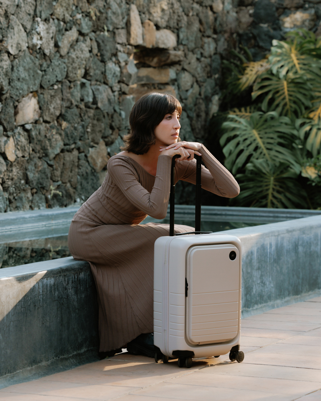 Women's Luxury Designer Rolling Luggage