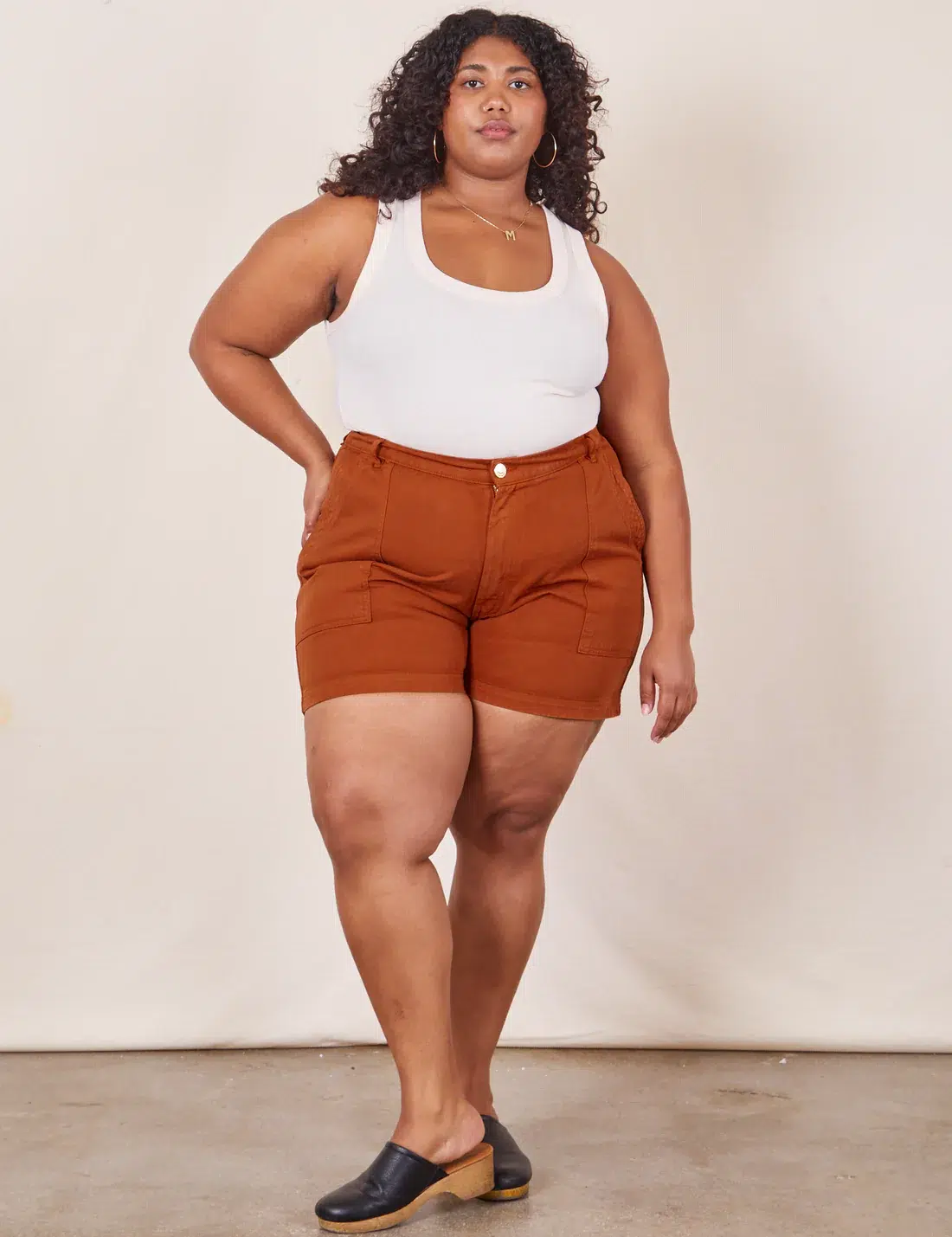 Plus Size Black At Least 20% Sustainable Material Pants.