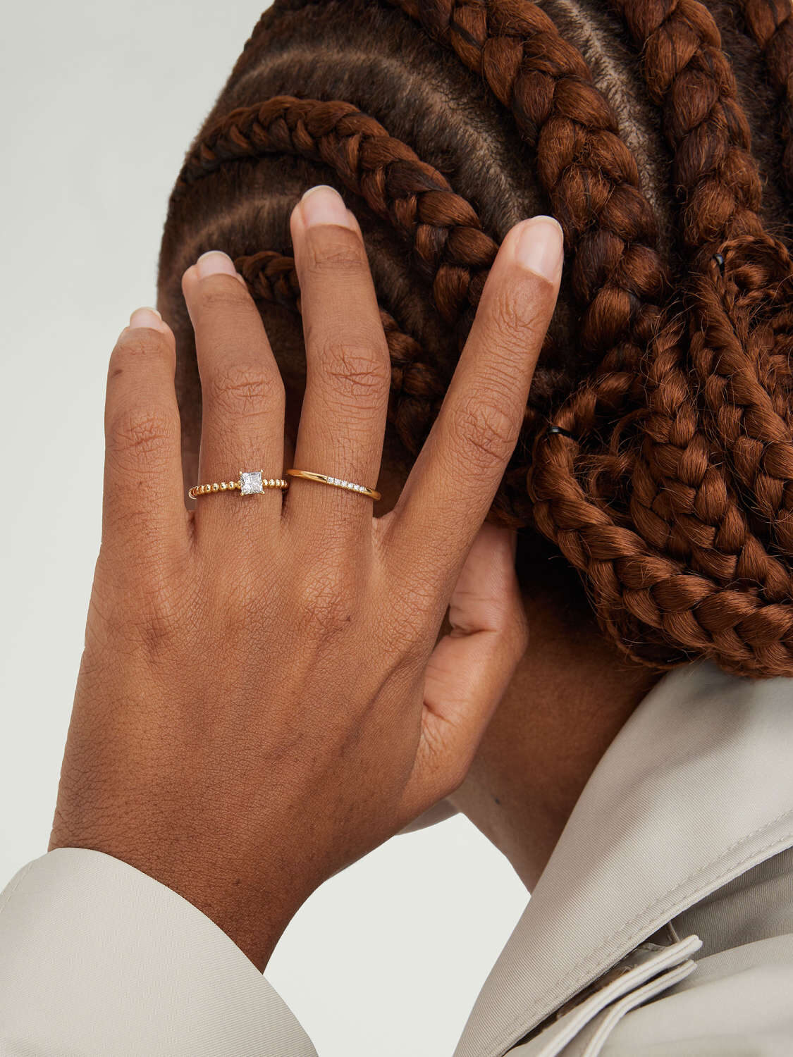 A Diamond on Every Finger: How to Stack Your Diamond Rings - FARFETCH