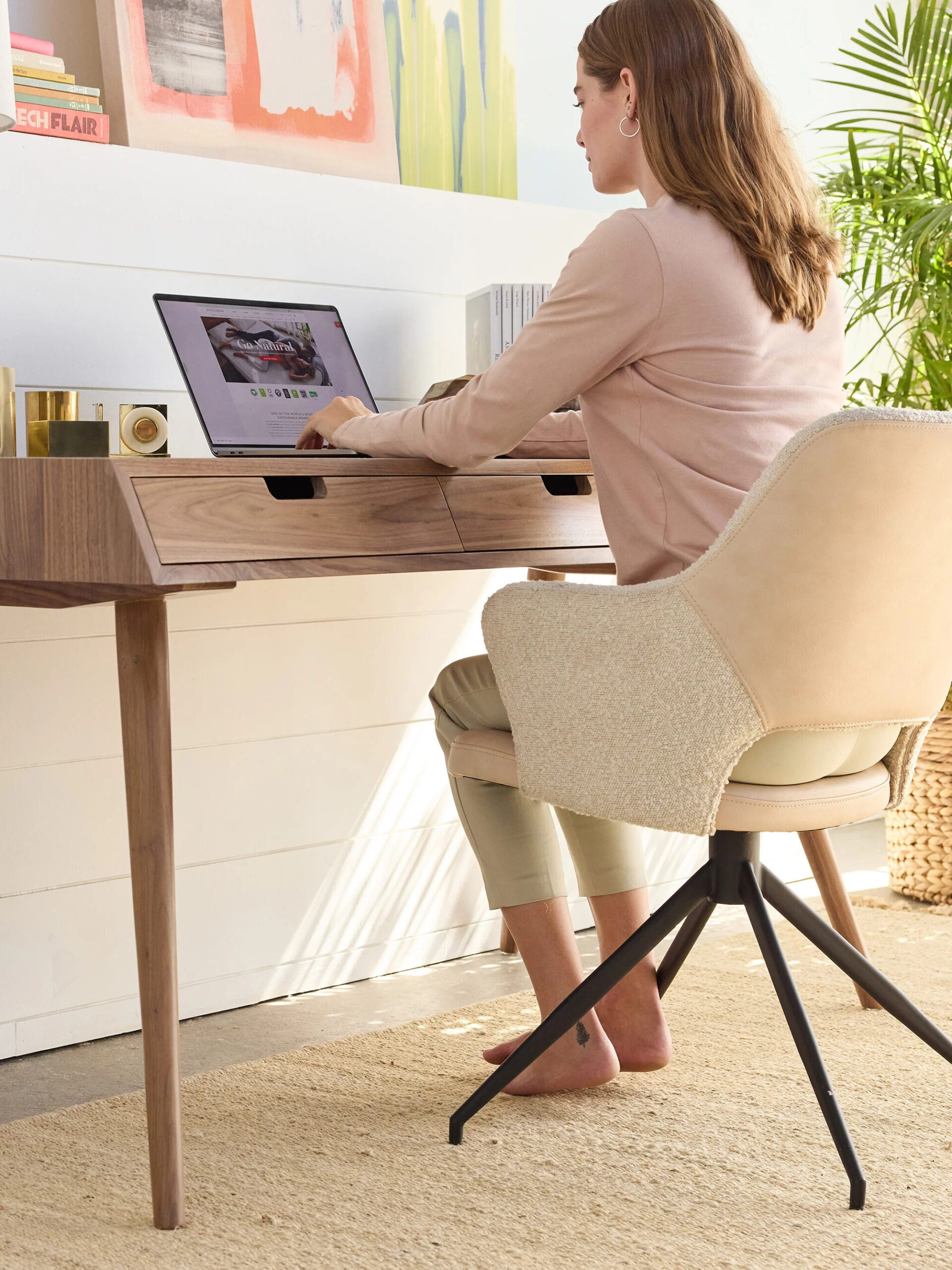 TerraDesk  Eco-Friendly Adjustable Standing Desk