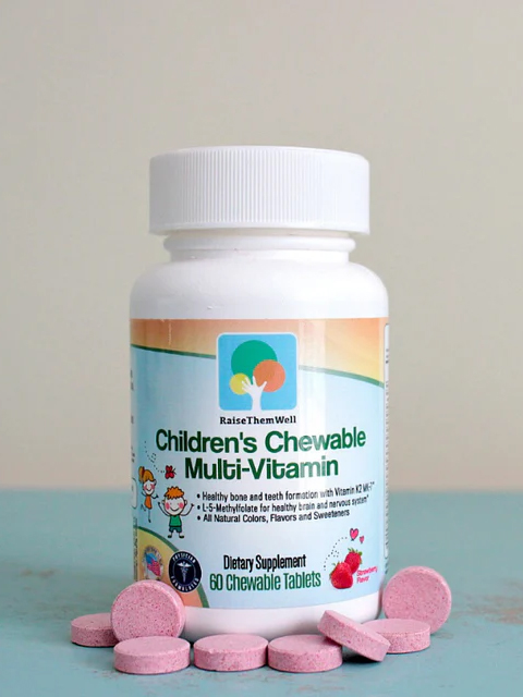 Llama Naturals Kids Multi Vitamin Gummies - Strawberry