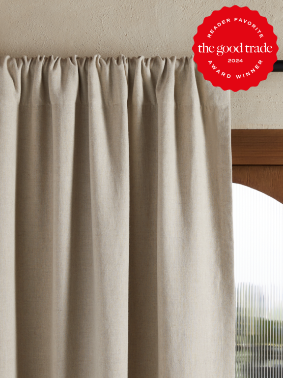 7 Best Linen Curtains Window Drapes For 2024 The Good Trade   Parachute Linen Curtains Reader Award 2024 576x768 