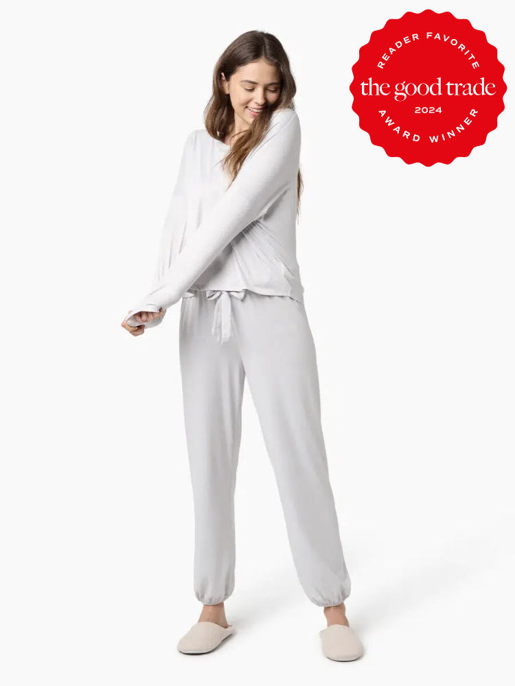 Slow Nature Organic Loungewear set for women. Sustainable pajamas set. -  Slow Nature®