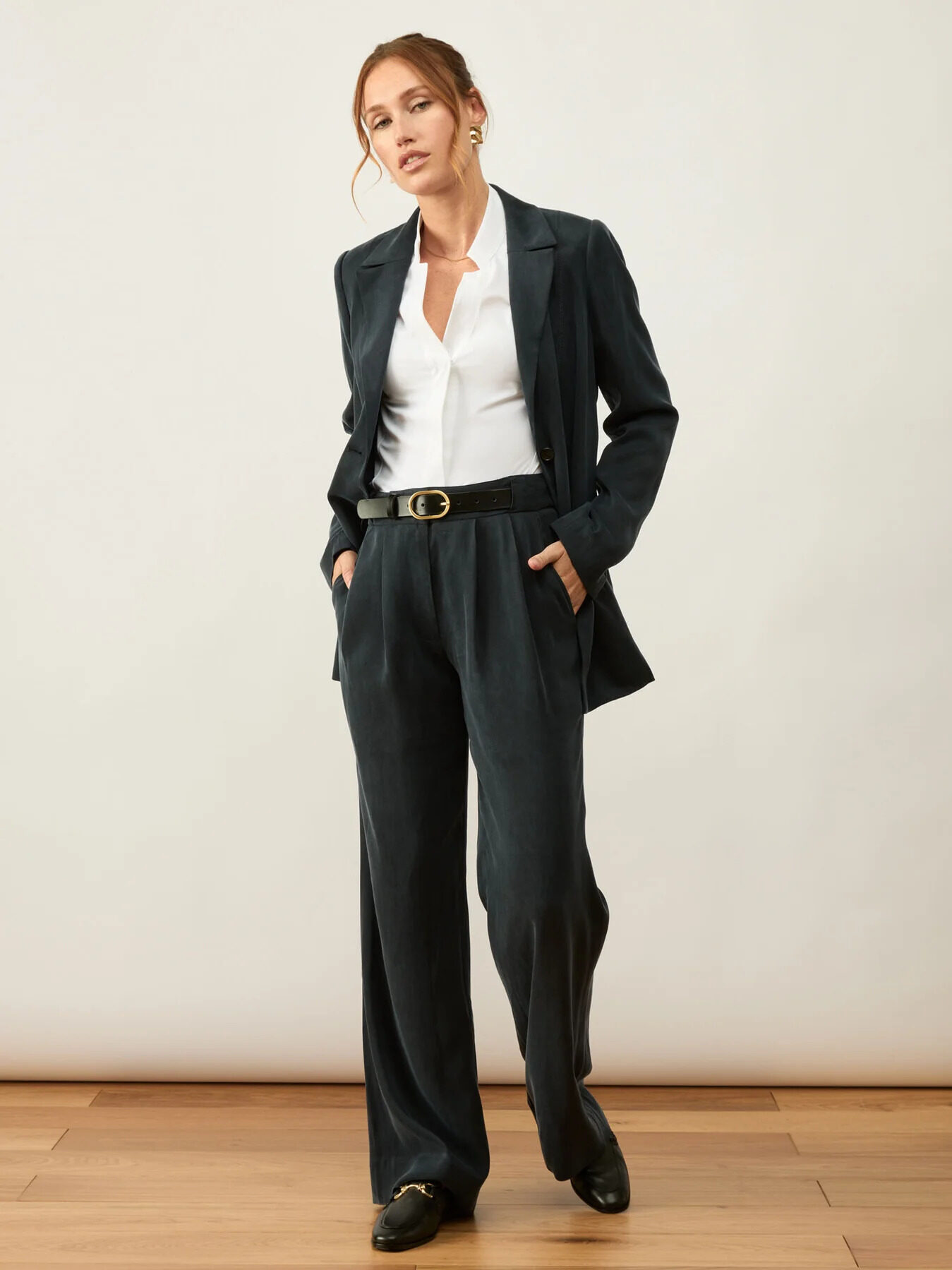 n/a Women Suits Office Lady Business Work Uniforms Formal Pant Suits Female  Plus Size 3 Piece Set Pants and Vest (Color : B, Size : 2XL Code) :  : Clothing, Shoes & Accessories