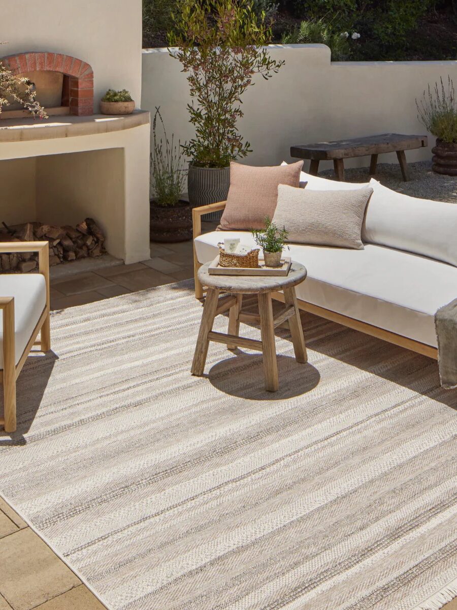 An outdoor rug from Urban Natural. 