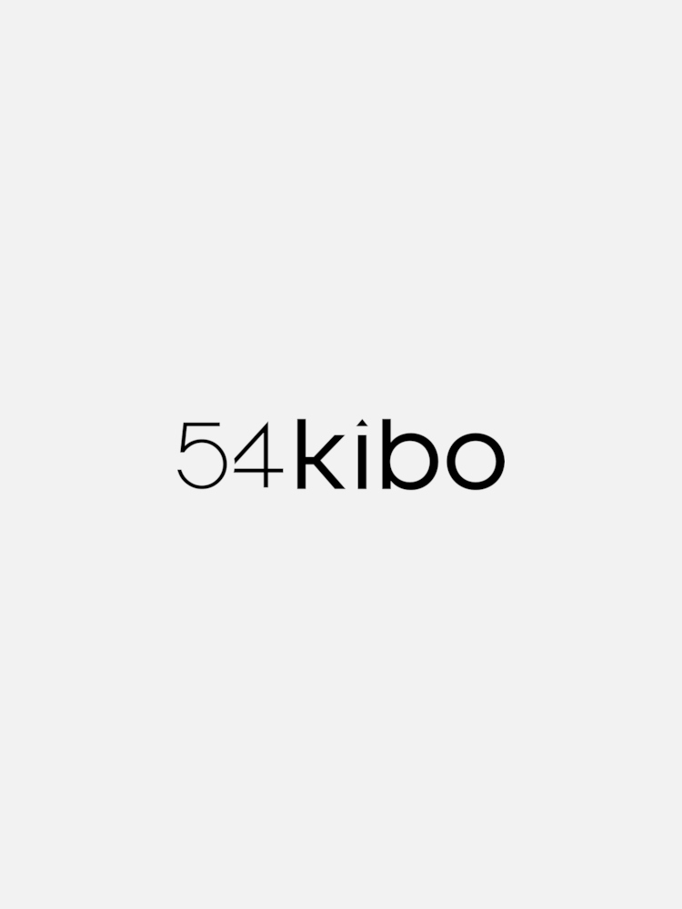 The image displays the logo of "54kibo" with black text on a white background.