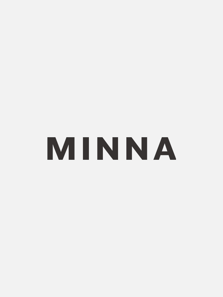 Text "MINNA" in bold, black, uppercase letters centered on a white background.