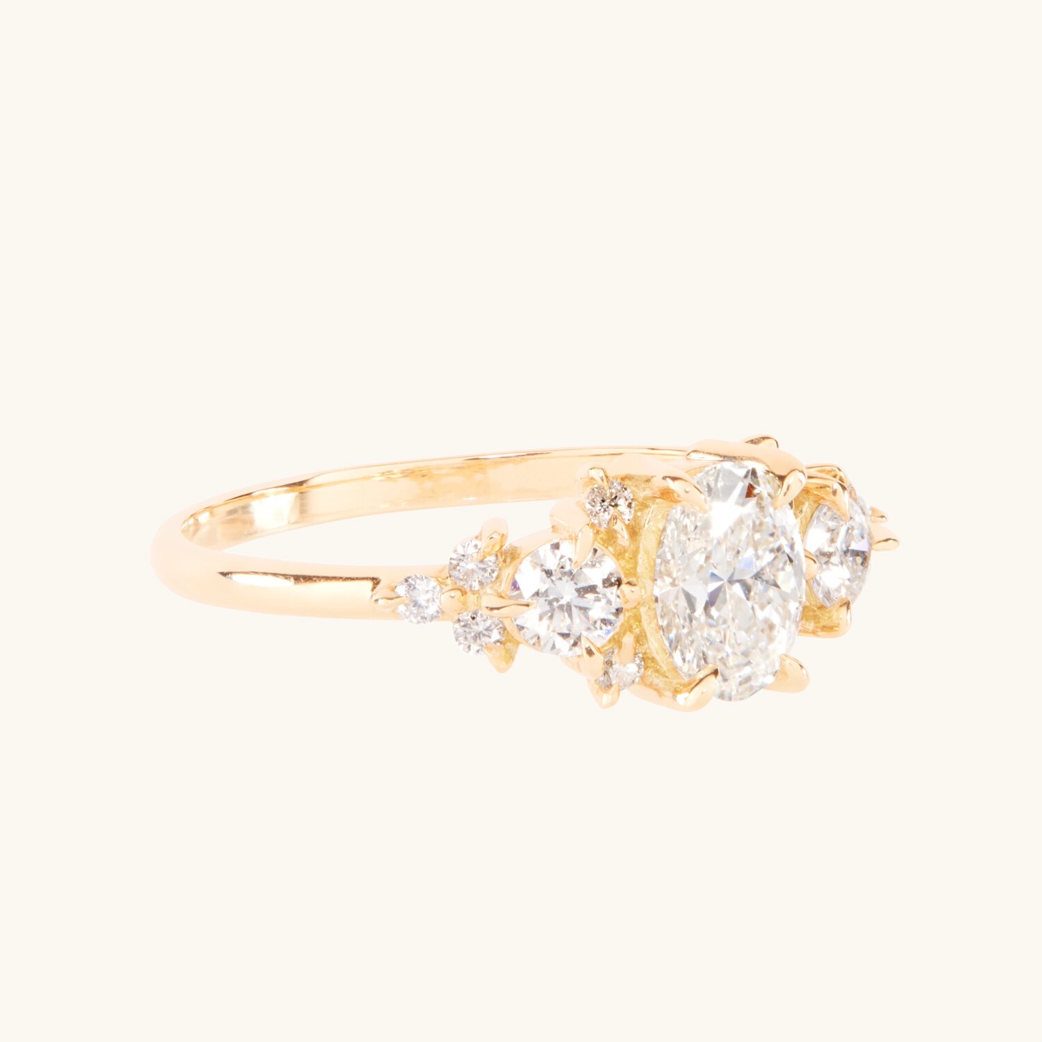 A Catbird engagement ring.