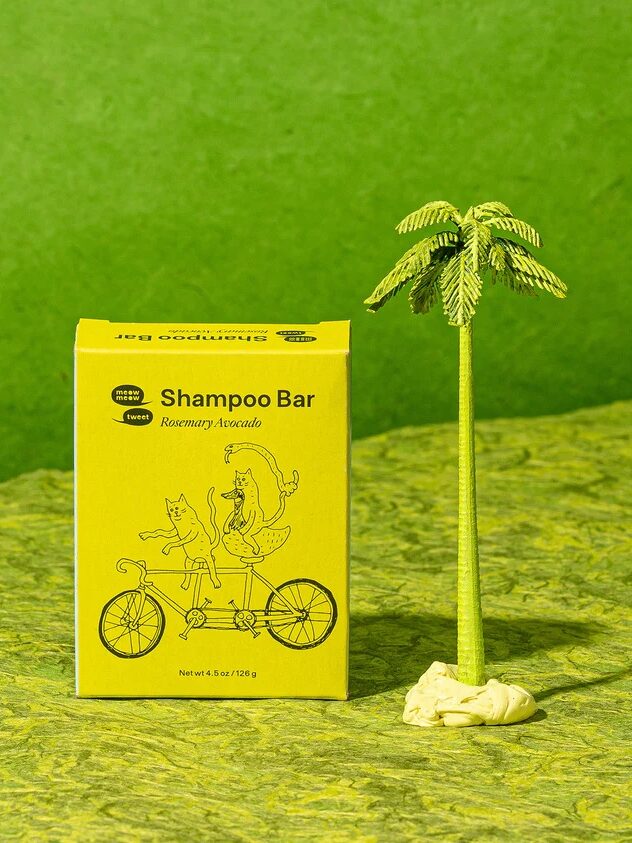 Meow Meow Tweet Shampoo Bar.