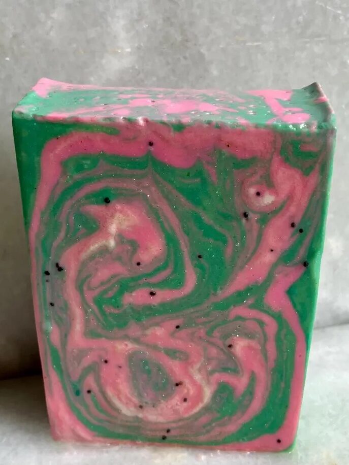 A bar of Eusi Bathtime soap.