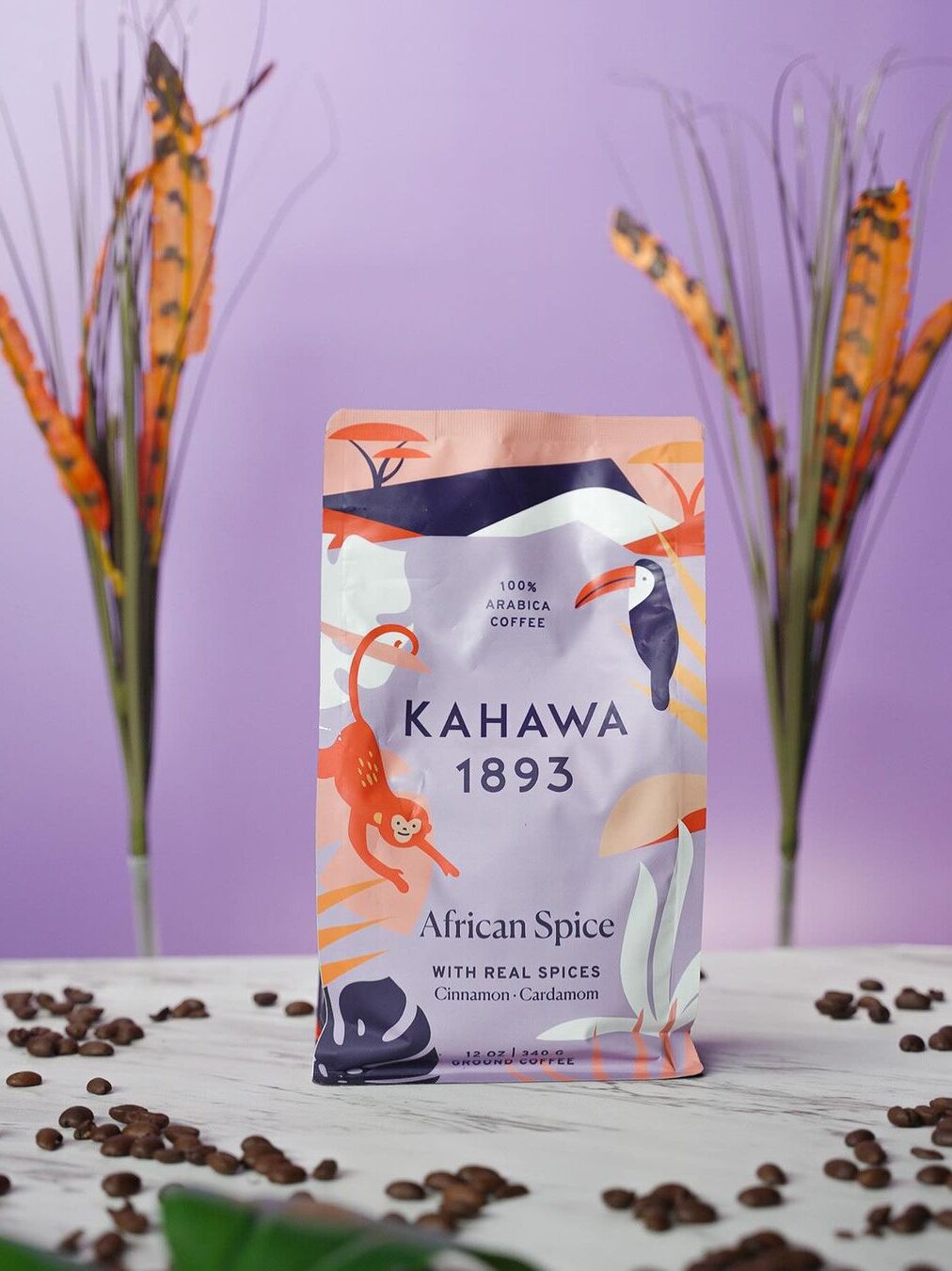 A bag of Kahawa 1893 coffee. 