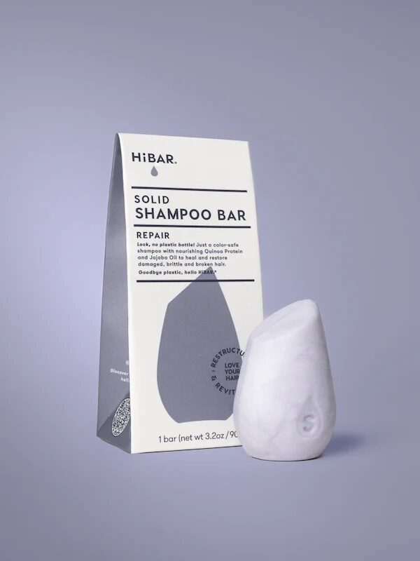 HiBar's solid shampoo bar in Repair. 