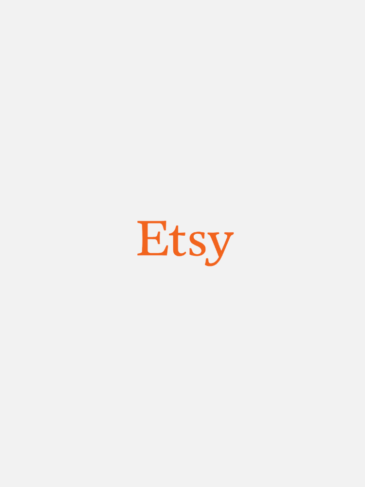 The image shows the Etsy logo in orange text against a white background.